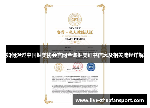 如何通过中国健美协会官网查询健美证书信息及相关流程详解